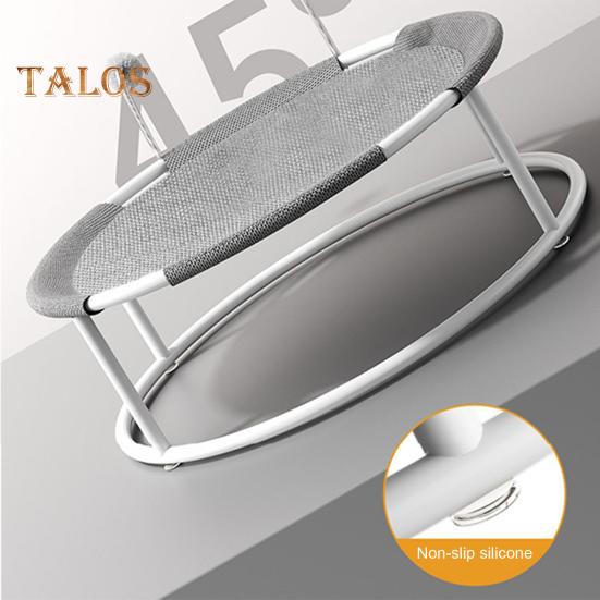 Elevated Cat Bed Free-Standing Round Cat Hammock Bed with Removable Washable Mesh Cooling Pet Sleeping Bed for Cats Dogs