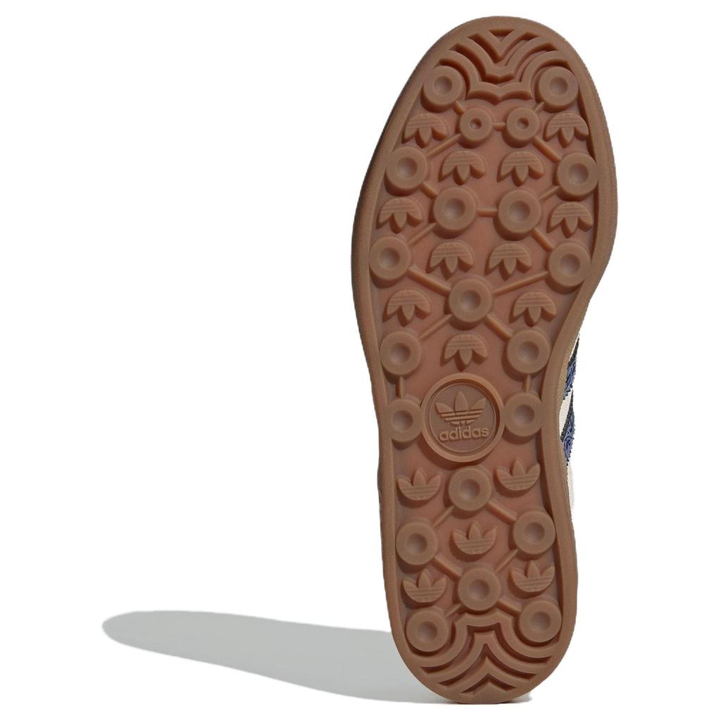 Adidas Gazelle Bold Cream Orb Violet Floral Women Sneakers Cream-White Night-Indigo JQ0955