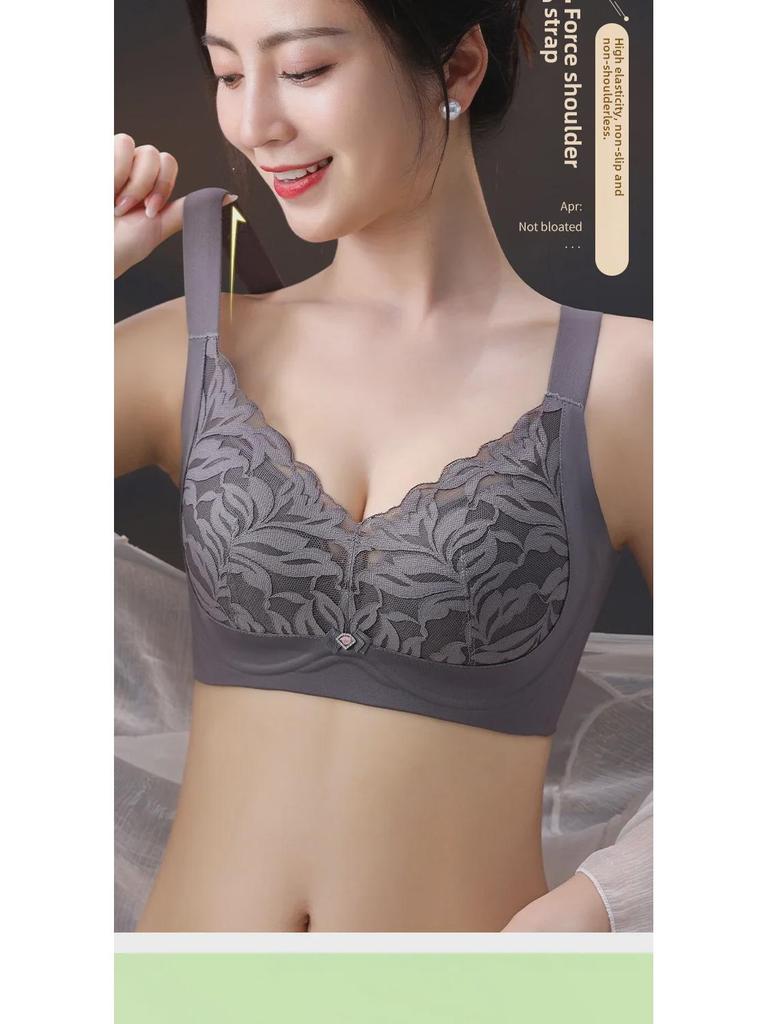 Женские ультратонкие бюстгальтеры с полной чашкой больших размеров: Утягивающая, собирающая, антипровисающая поддержка для большой груди
