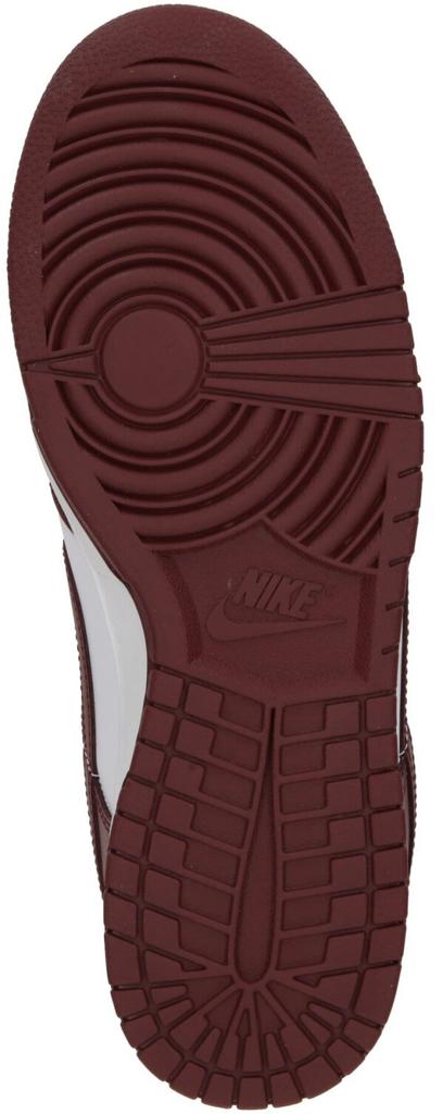 Кроссовки Nike Dunk Low Retro white/gym red/redwood