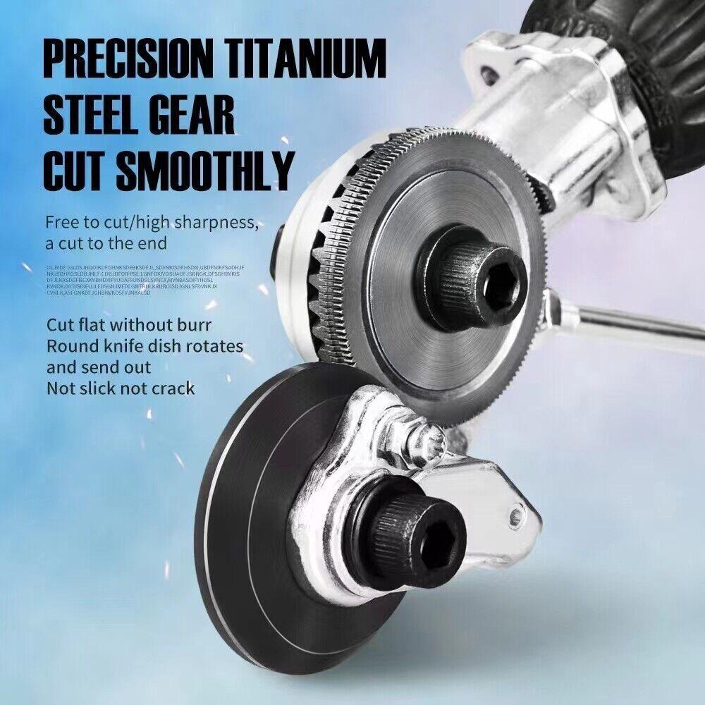 Универсальная электрическая дрель Насадка для резака Ножницы для резки листового металла Ножницы для резки жести Ножницы для резки пластин Дырокол Ножницы для резки Дрель