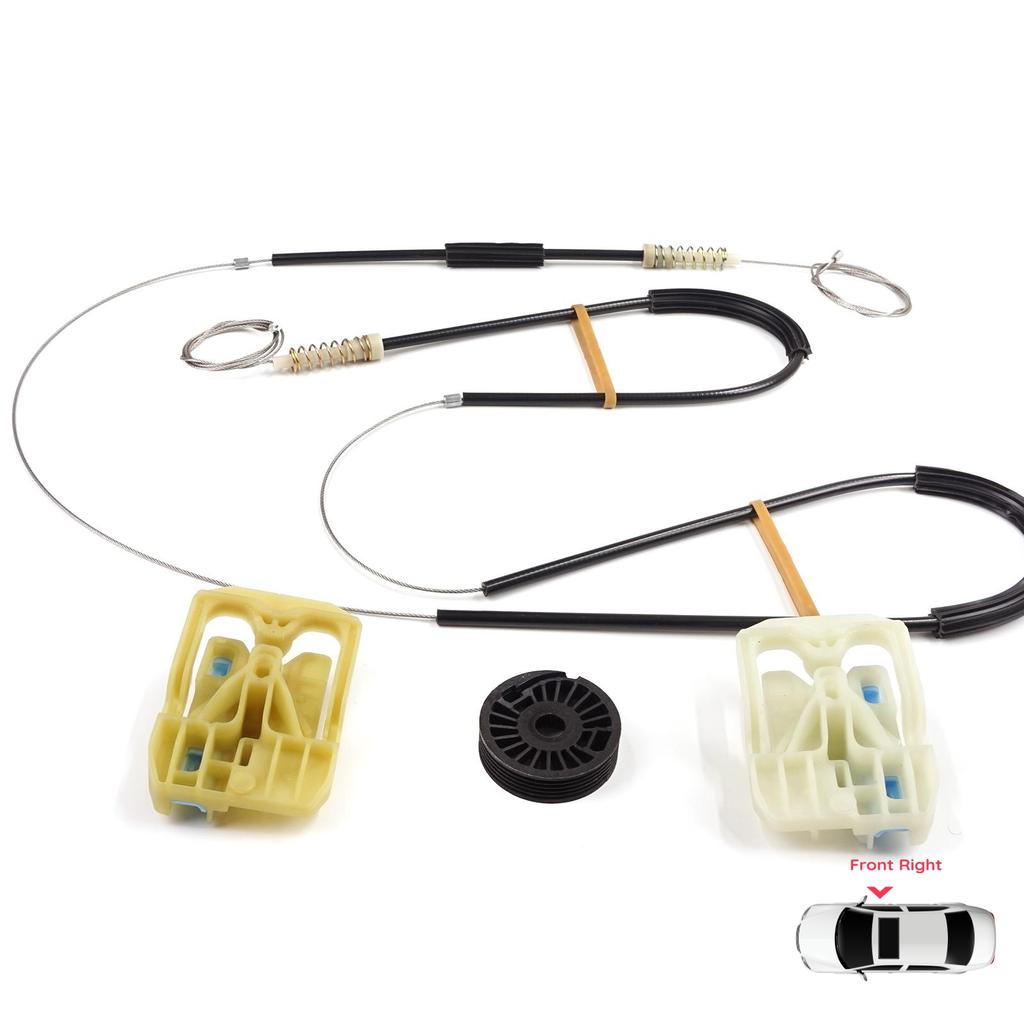 BWR5561 Window Regulator Repair Set Front Right Door for Skoda Octavia MK3 III 5E 2012-2021 4/5 Door 5E0837462