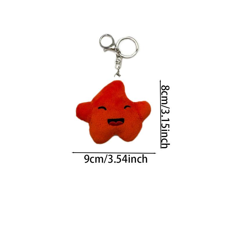 Treasuringu New Colorful Stars Pendant Cute Star Pp Cotton Filling Pillow Star Plush Dolls Kids Birthday Gifts Home Decorat