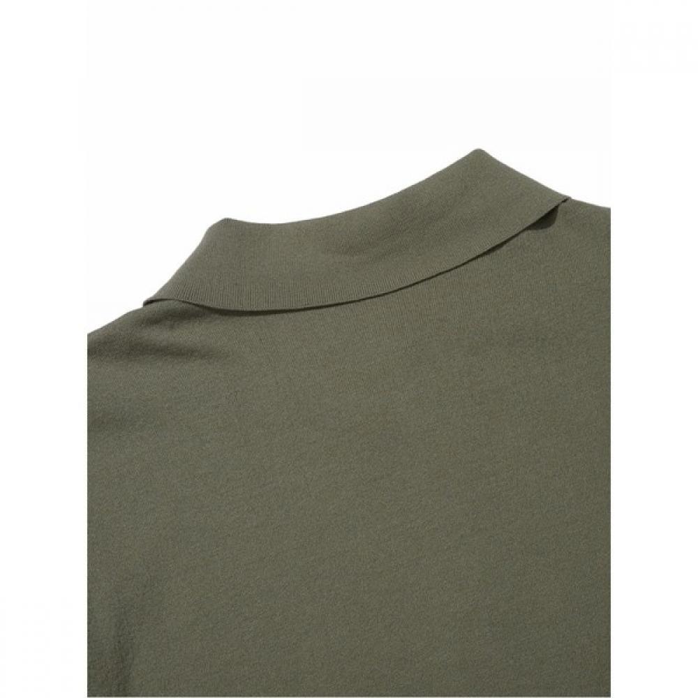 Eider Мужской свитер цвета морской волны с коротким рукавом Dmm23264k6