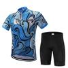 Летний комплект одежды для езды на велосипеде с короткими рукавами, мужские спортивные трикотажные костюмы, одежда для велосипеда