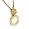 [C7684] - Golden 'Queen' Designer Necklace