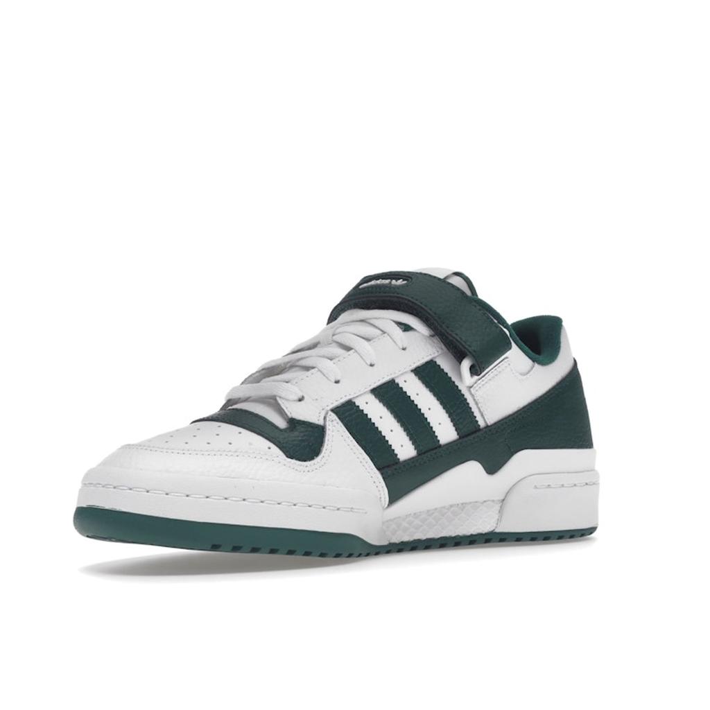 Adidas Forum Low White Collegiate Green Кроссовки унисекс Cloud-White GY5835
