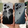 Чехол для Tecno Spark Go 2024 Tecno Spark 20c 20 Pop 8 Funda Эстетичный Мультяшный Панда Кролик Защита Камеры Матовый Мягкий Чехол