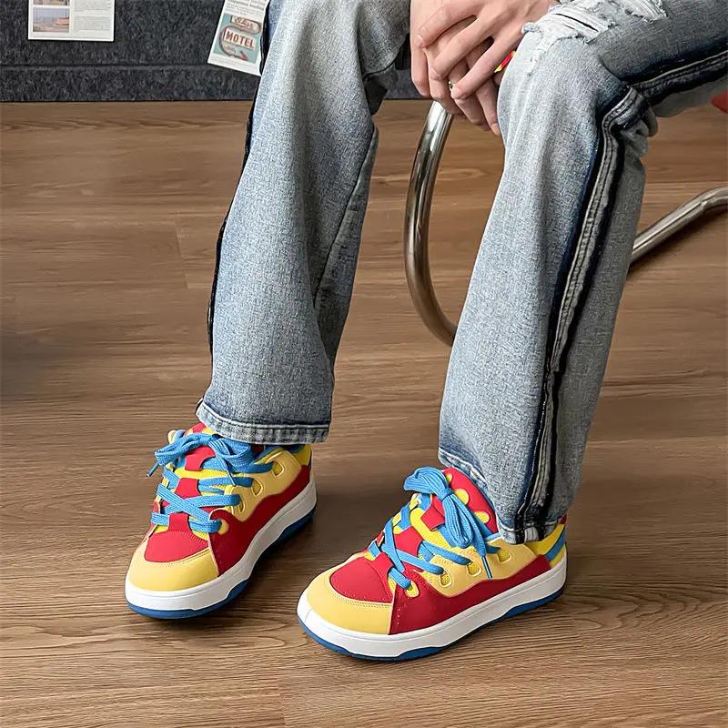 Уличная платформа дизайнерские кроссовки мужские женские модные повседневные мужские трендовые кеды для скейтборда уличные стильные женские кеды для скейтборда