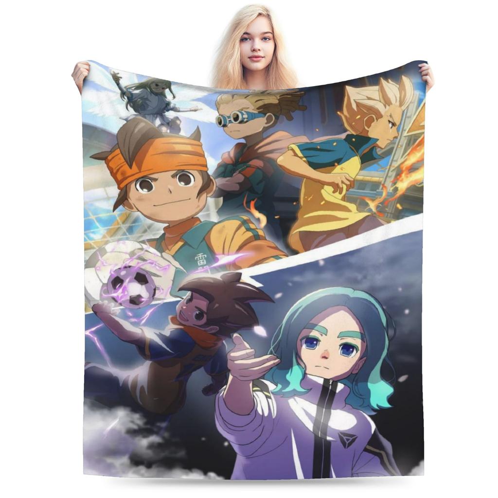 Stylish Inazuma Eleven: Victory Road Blanket Super Soft Flannel  Comfortable Throw Blankets Machine Washable