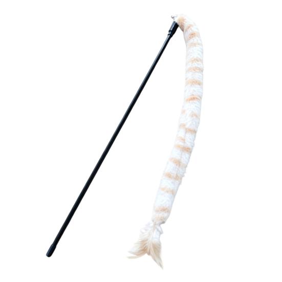Funny Cat Stick Toy, Cat Toys for Indoor Cats, Interactive Cat Teaser Wand, Plush Kitten Toys, Cat Toy for Indoor Play Exercise