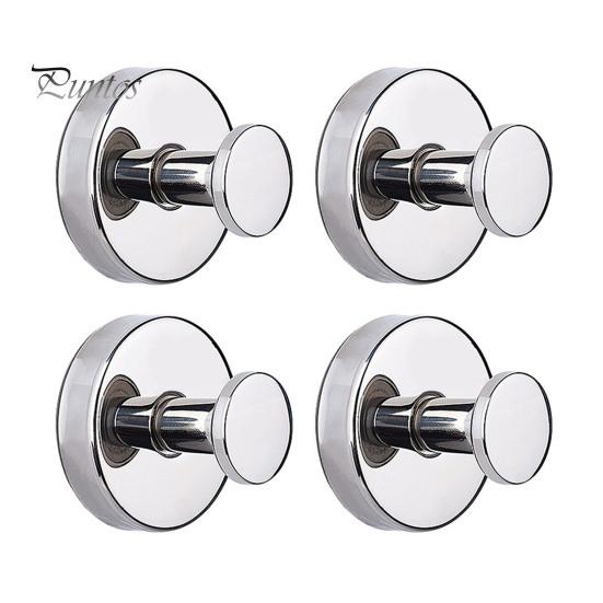 4 шт. крючков для хранения, присоски, вешалки для венков, прочные, несущие нагрузку, устойчивые к ржавчине, простые в установке крючки для венков на стеклянную дверь