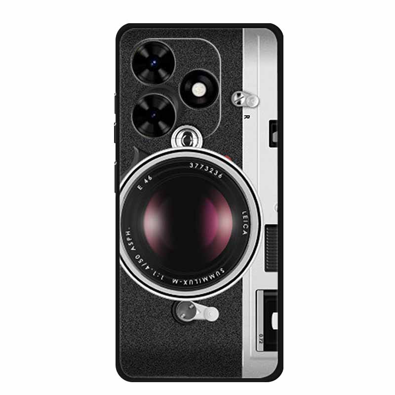 Чехол для Tecno Spark Go 2024 Животные Расписной ТПУ Силиконовый Мягкий Чехол для Телефона для Spark Go2024 BG6 Защитный Волк Ударопрочный Para