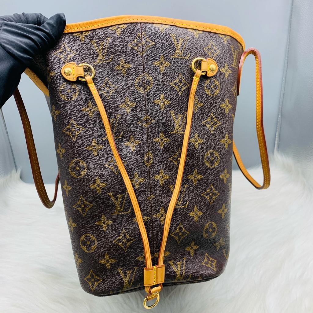 [Pre-Owned] Louis Vuitton Neverfull MM 'Beige/Brown Monogram Canvas' - Very Good #Z9D5Z9