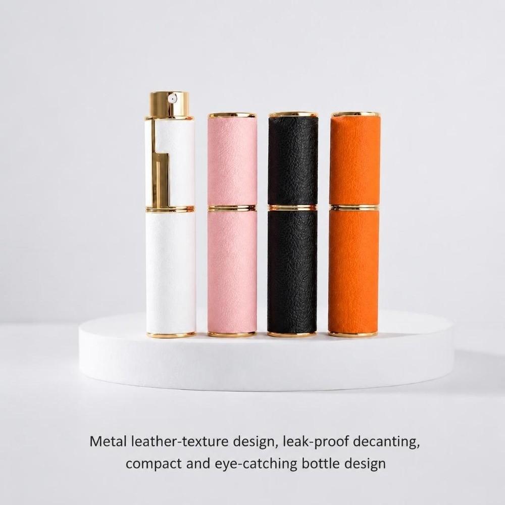 10ML Rotary Perfume Dispenser Leather Perfume Atomizer New Perfume Spray Bottle Travel
