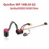 Hobbywing QuicRun WP-16BL30 G2 ESC & 2435-4500KV-G3 Motor Combo