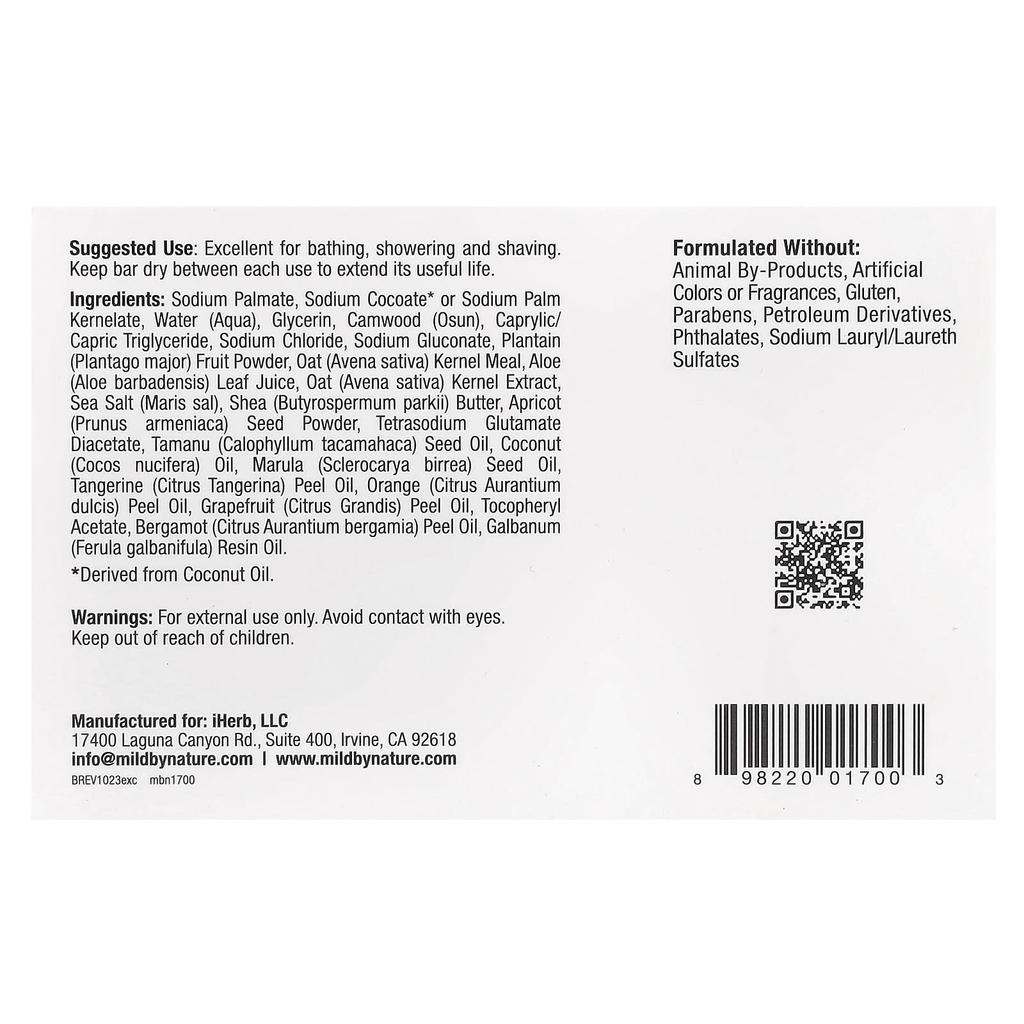 Exfoliating Soap Bar, Citrus, 141G(5Oz)