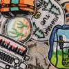 Embroidery Stickers, Badges, Shoes, Hats, Bags, Patches, Camping Accessories, Cloth Labels & Patches.