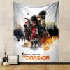Tom Clancy's The Division Tapestry Wall Hanging, Post Apocalyptic Game Art, Gamer Wall Decor for Bedroom Living Room Man Cave