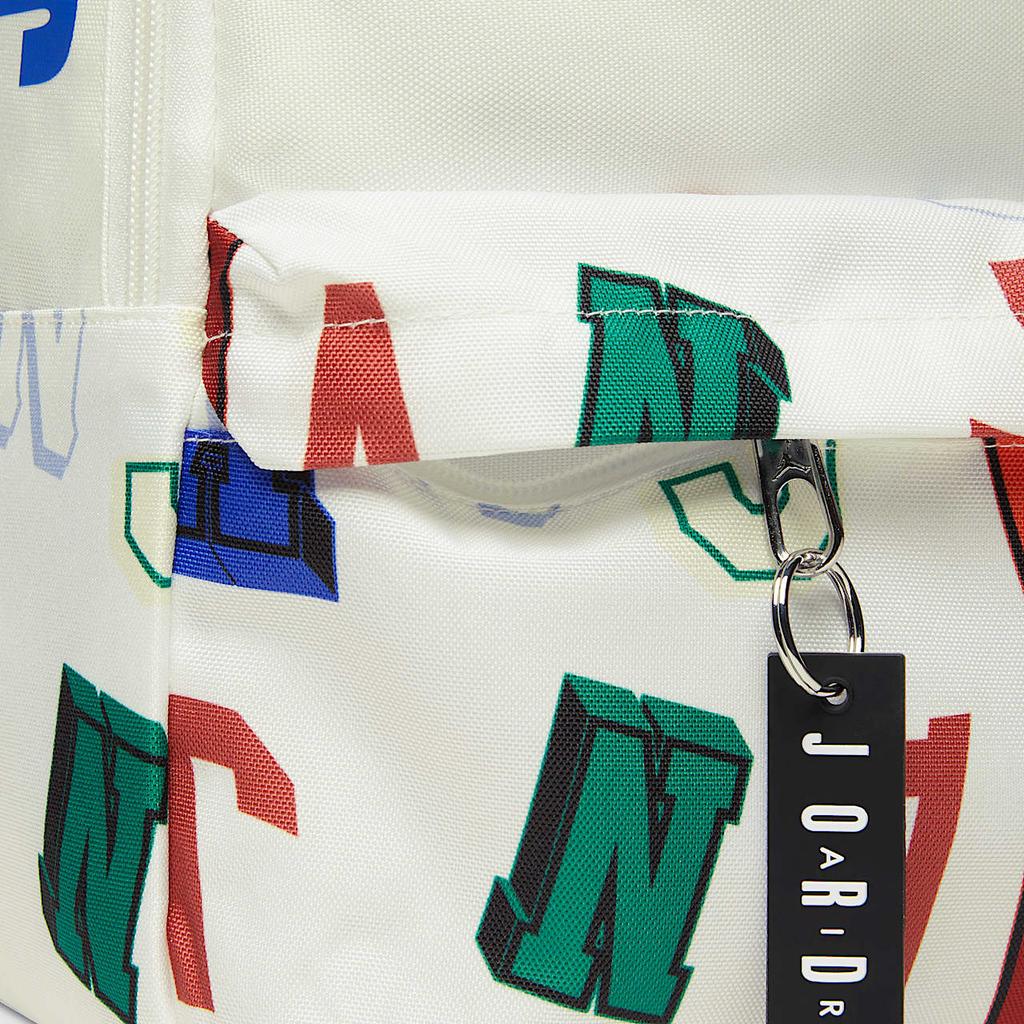 New Jordan Polyester Backpack Regular Unisex White DV5304-133