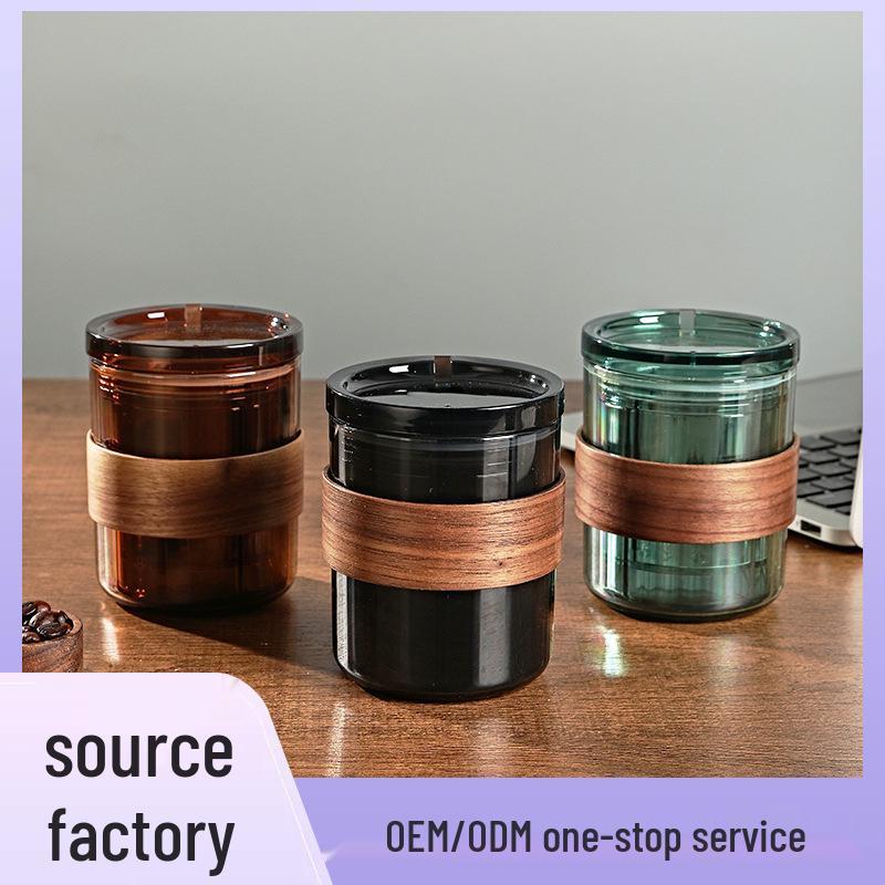 Portable 3-in-1 Retro Pour-Over Coffee Maker Set with Filter Cup