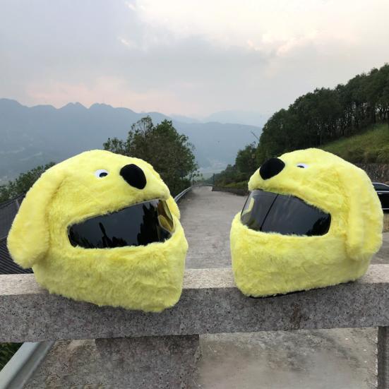 Чехол для шлема с героями мультфильмов, супер мягкий, устойчивый к выцветанию, фланелевой чехол в стиле аниме, тематический чехол для мотоциклетного шлема, подарок для вождения, принадлежности для вождения