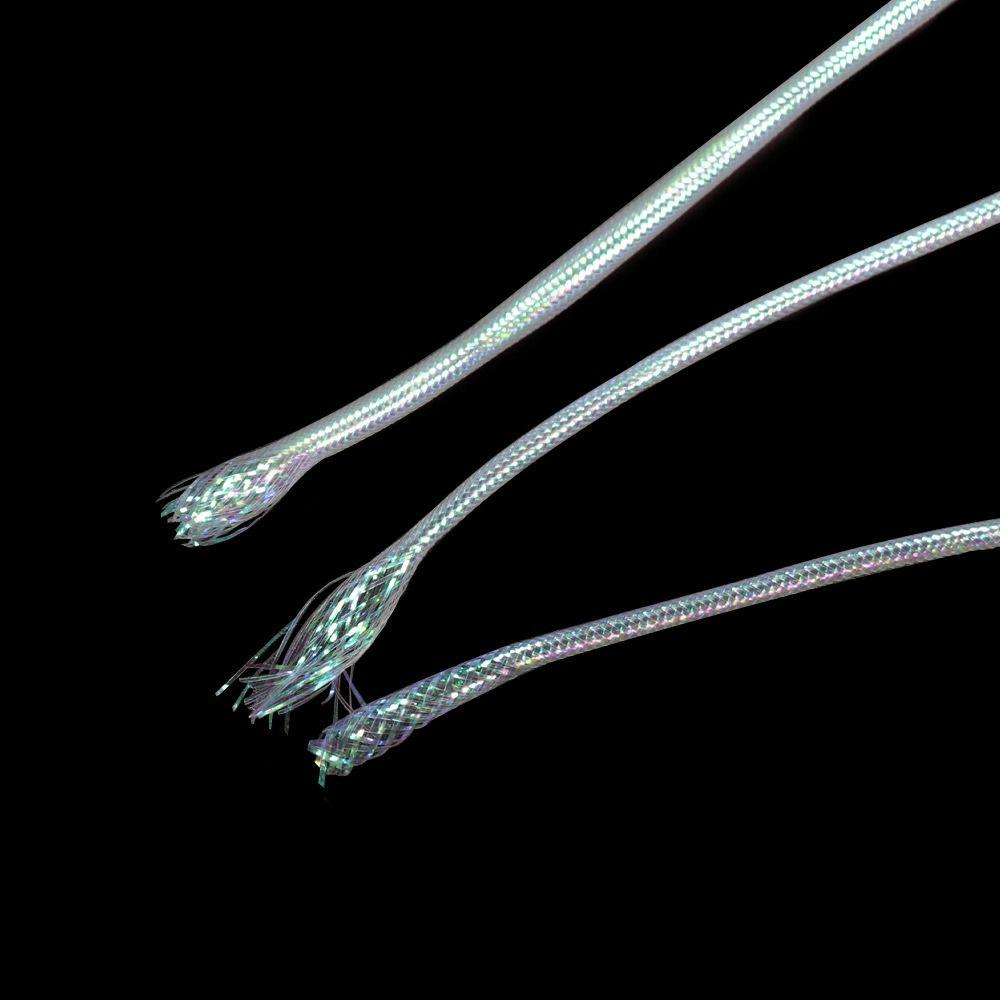 Наживка из жемчуга, белая рыбья чешуя, трубка для тела, рыболовная трубка Мэйлора, плетеная трубка с вспышкой, жемчужная трубка Мэйлора