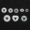 Kids Toys DIY Craft Doll Nose Washers Round Gaskets Washers Doll Animal Toys Plastic Safety Eyes