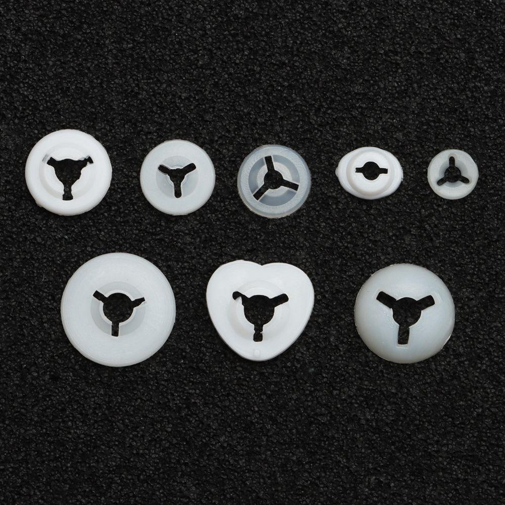 Kids Toys DIY Craft Doll Nose Washers Round Gaskets Washers Doll Animal Toys Plastic Safety Eyes