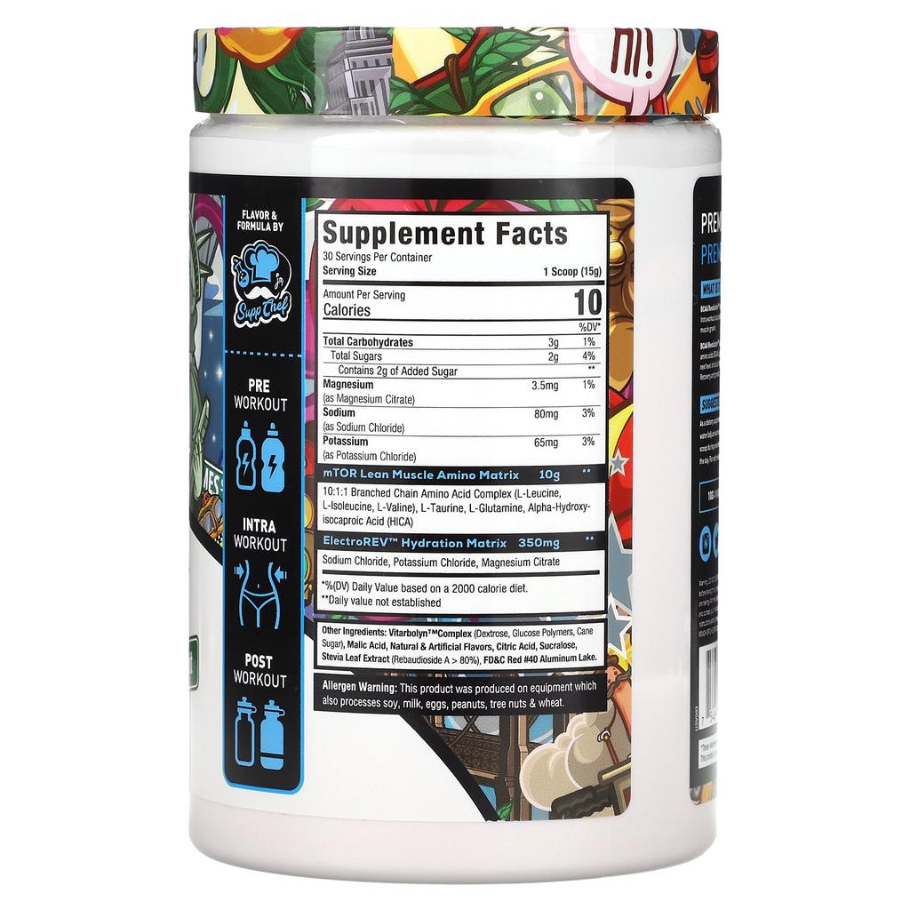 Bcaa, Revolution, Fruit Punch, 450G(15.9Oz)