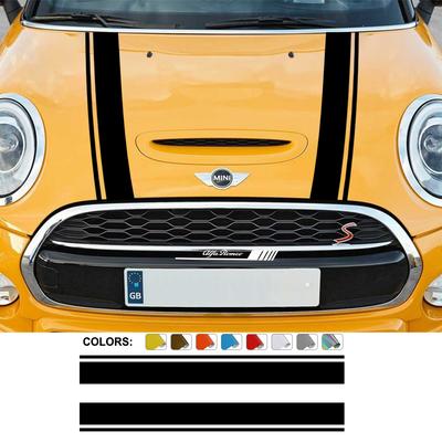 Наклейки на капот автомобиля Cover Для MINI John Cooper S JCW R55 R56 F54 F55 F56 R60 F60 Виниловая пленка Декор Наклейка Аксессуары для тюнинга авто
