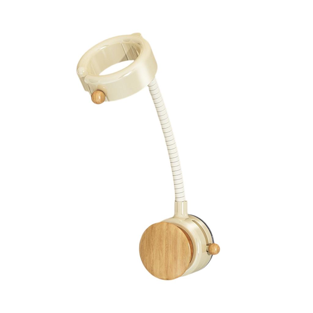 Ореховый Туалет Ванная Комната Стеллаж для Хранения Присоска Держатель для Фена