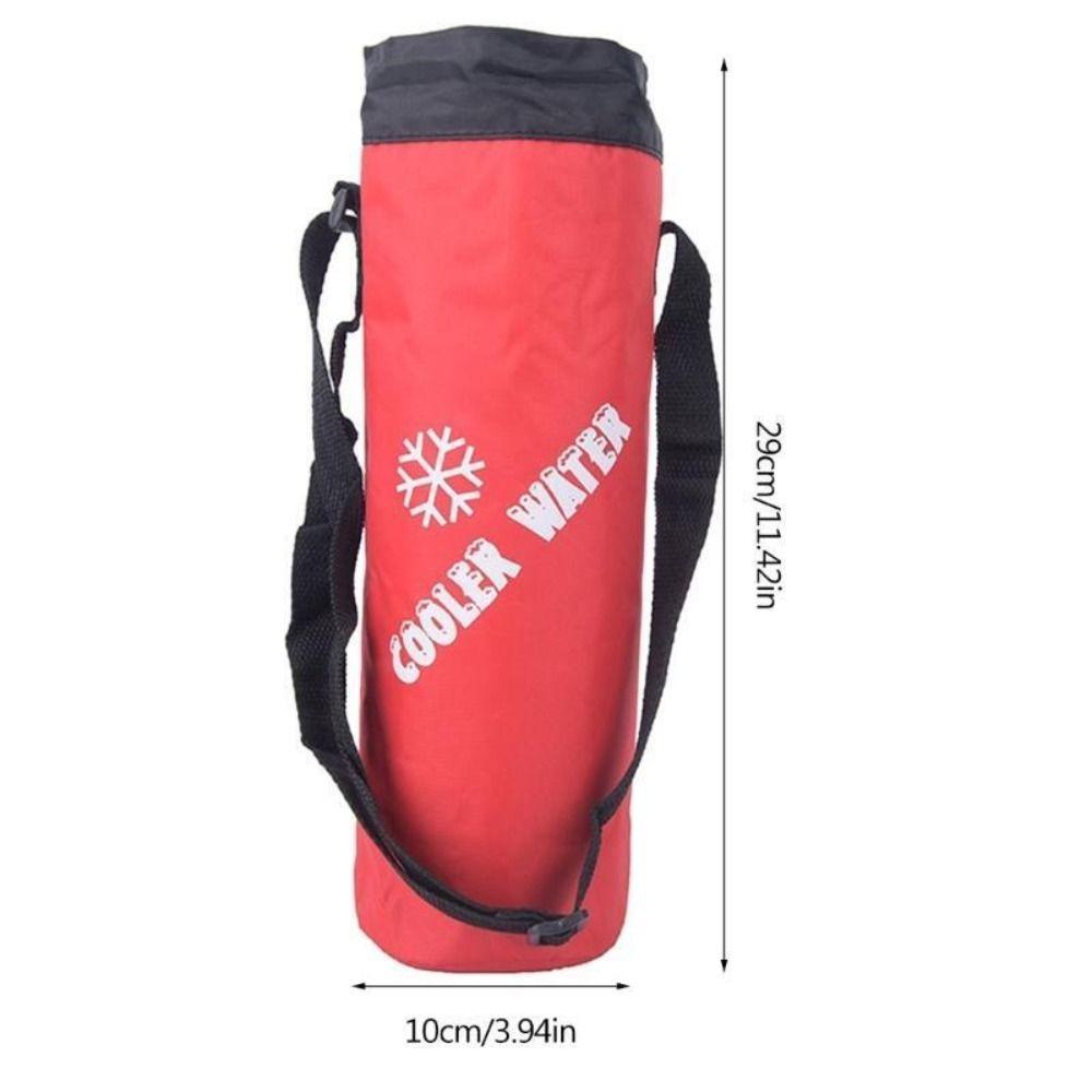 Oxford Cloth Water Bottle Cooler Sleeve EPE Insulator Bottle Cover Water Bottle