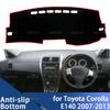 Накладка на приборную панель Автомобильный коврик Защита от УФ лучей Солнцезащитный коврик Dashmat Ковер на приборную панель для Toyota Corolla E140 2007 2008 2009 2010-2013