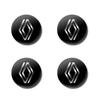 2026 Hot For Renault Hub Caps 4pcs 56mm Car Wheel Center Hub Cap Badge Emblem Decal Wheel Sticker For Renault Megane 2 Twingo Cl