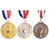 Gold Silver Bronze Metal Award Medals Winner Reward Football Competition Prizes for Any Competitions Winner Souvenir Gift