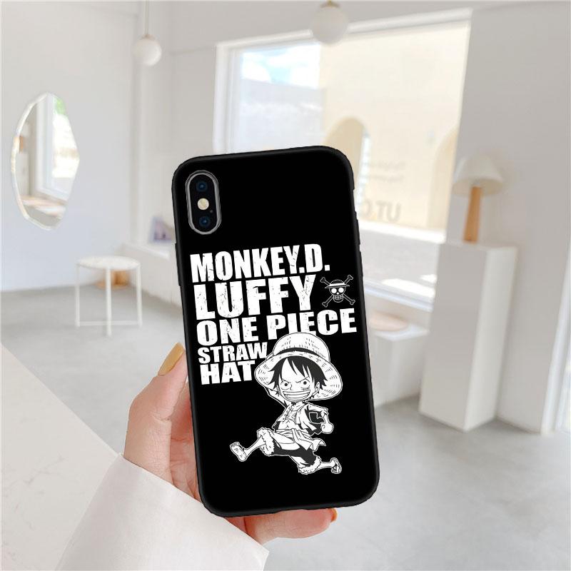 One Piece Anime Soft Shell Phone Case for Redmi Note 8 9 Pro Max 9S 9T 9C NFC 8T 8A 10A A4