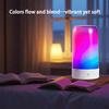 Touch Control RGB Bedside Lamp Dimmable USB Color-Changing Cozy Mood Lamp Fantasy Color Lamp for E-sports Events