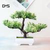 Искусственный бонсай в горшке для декора