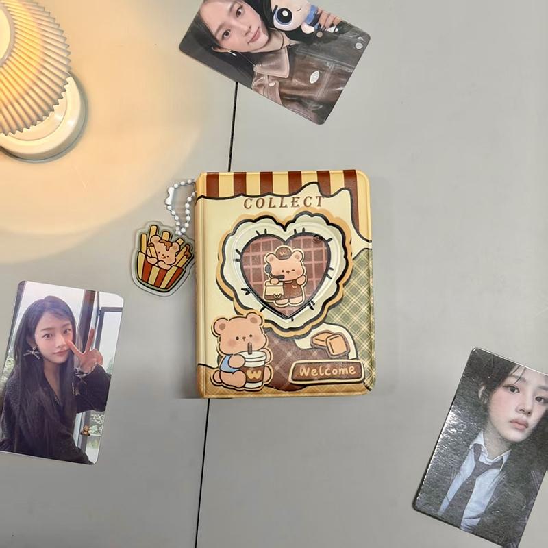 40 Pockets 20 Pp Pages Jelly Color Star Po Card Book Type Album For 3 Inch Mini Handy Instax Name Card K-Pop Star Album