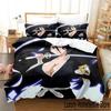 Новый 3D-принт аниме Bleach Kuchiki Rukia комплект постельного белья односпальный двуспальный двуспальный двуспальный комплект для взрослых и детей спальня пододеяльник наборы