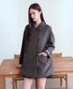 THE GREEN LAB Double Half Coat [Khaki Brown]