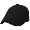 Cap with Cold Simple CZA385 [White Fang] Hat, Earmuffs, Protection, Design, Outdoor, Stylish, Men's, (Black)