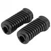 1pair Motorcycle Front Footpegs Plate Footrest Rubber Pad Grip Cover for Honda 125cc CG 125 Foot Rests Motorcycle Parts