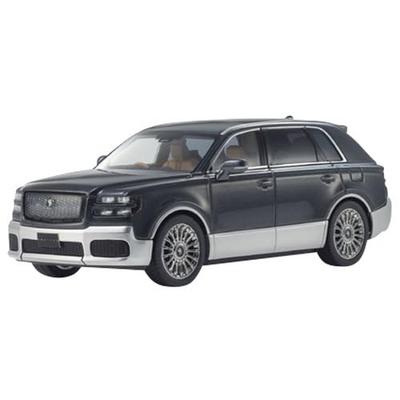 Kyosho Оригинал 1/43 Модель автомобиля Toyota Century 'Reimei', Серый/Серебристый, Салон средне-коричневый, Литье под давлением KS03926GS