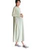 Maternity Nursing Clothes One Piece Can Be Used for a Long Time After Giving Birth Soft Mini Fleece Flare Dress Prenatal and Postnatal Long Sleeve