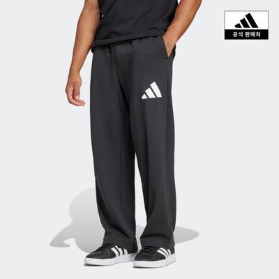adidas Базовые брюки широкого кроя с логотипом из 3 полос Jf3604