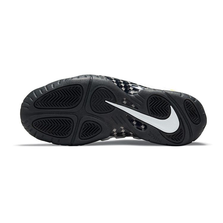 Nike Little Posite One GS Motorsport Kids Sneakers White Black Game-Royal DJ5797-100