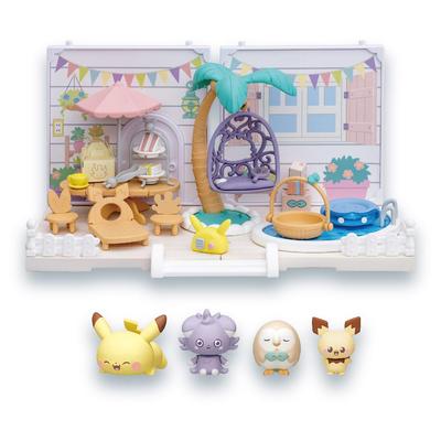 TAKARA TOMY Pokemon PokePeace Дом Давайте Веселиться Сад