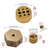 Brass Incenses Holder Incenses Stick Holder 9 Hole Incenses Burners for Bedroom Home Decors Yoga Meditations Teahouses